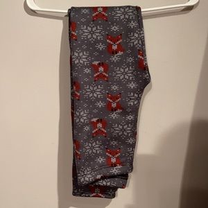 Fleece lined leggings